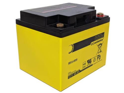 SUN Battery SB12-40V0 12V 40Ah Blei Akku AGM mit VdS